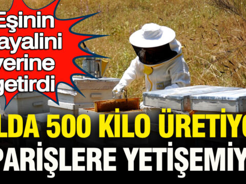 Esinin hayalini yerine getirdi kadin arici yilda 500 kilo uretiyor siparislere yetisemiyor 9nh9U911